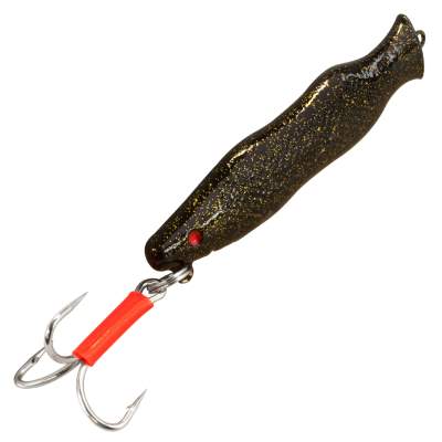 Team Deep Sea Dorsch Jigger 250g Black Beauty Gold Dust, 14cm - Black Beauty Gold Dust - 250g - Gr.6/0 - 1Stück