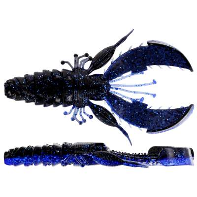 Westin CreCraw Creaturebait 10cm - Black/Blue - 12g - 4Stück