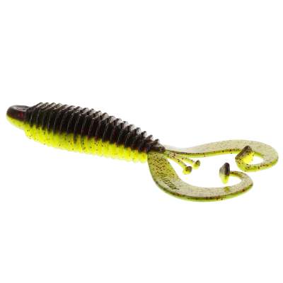 Westin RingCraw Creaturebait 9cm - Black/Chartreuse - 6g - 5 Stück