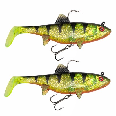 Fox Rage Replicant Wobble, 7.5cm - UV Perch - 11g - 2 Stück