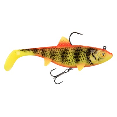 Fox Rage Replicant Wobble Swimbait 14cm - UV Bright Perch - 55g - 1 Stück