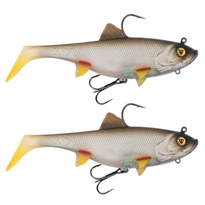 Fox Rage Replicant Wobble - Swimbait 7,5cm - Silver Ghost - 10g - 2 Stück