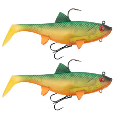 Fox Rage Replicant Wobble - Swimbait 7,5cm - Slick Scale - 10g - 2 Stück