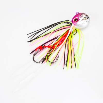 Angel Domäne Fireball Squid Jig silver purple 50g, silver purple - 50g - 1Stück