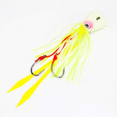Angel Domäne Fireball Squid Jig fluo 60g fluo - 60g - 1Stück