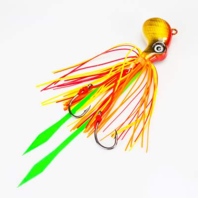 Angel Domäne Fireball Squid Jig octo orange gold 60g octo orange gold - 60g - 1Stück