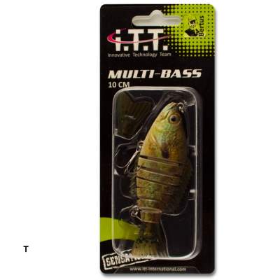 ITT by Bertus Rozemeijer Multi Bass 10 T 10cm - T - 20g - 1Stück