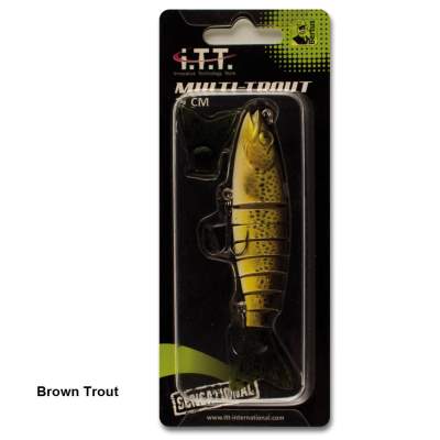 ITT by Bertus Rozemeijer Multi Trout 11 BT, - 11cm - Brown Trout - 18g - 1Stück