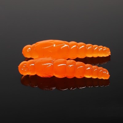 Libra Lures Largo Slim, 2,8cm - hot orange - Cheese Flavour - 15Stück