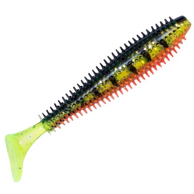 Fox Rage Spikey Shad Ultra UV, 6cm - Perch - 1 Stück