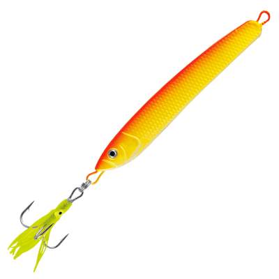 Team Deep Sea Fishscale Pilker 150g orange/ gelb, orange/yellow - 150g - Gr.4/0 - 1Stück