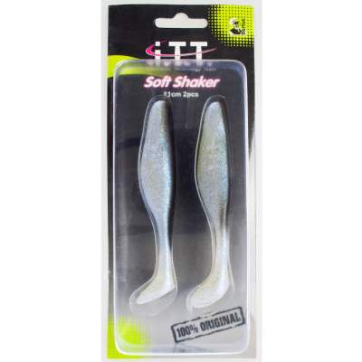 ITT by Bertus Rozemeijer Soft Shaker Shad 11cm (Gummifisch), Roach, 2 Stück,