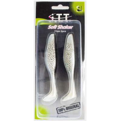 ITT by Bertus Rozemeijer Soft Shaker Shad 11cm (Gummifisch), Rainbow Trout, 2 Stück,