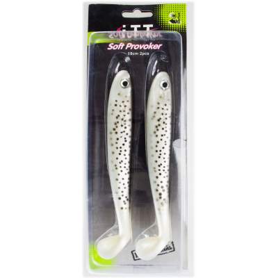 ITT by Bertus Rozemeijer Soft Provoker Shad 18cm (Gummifisch), Rainbow Trout, 2 Stück,