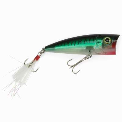 Angel Domäne Catchslide Feather Popper 1 floating 7,5cm mackrel green,