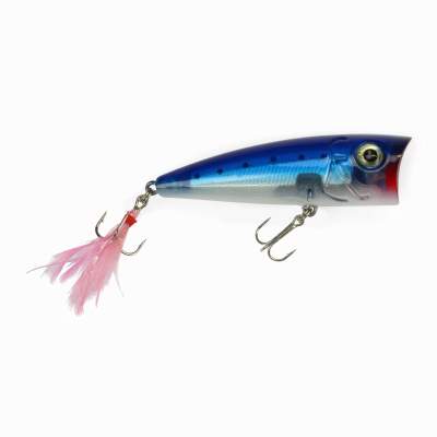 Angel Domäne Catchslide Feather Popper 2 floating 6,3cm blue pearl point