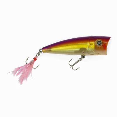 Angel Domäne Catchslide Feather Popper 2 floating 6,3cm lila yellow pearl