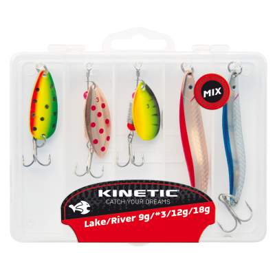 Devilfish Spinner und Blinkerset 5 Stück 9- 18g,