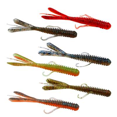 Keitech Hog Impact Creaturebaits 3,0 - 7cm - Smoke Cinnamon - 10Stück