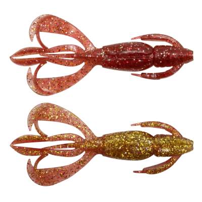 Keitech Crazy Flapper 2,8 - 7cm - Red Gold LT#46 - 8Stück