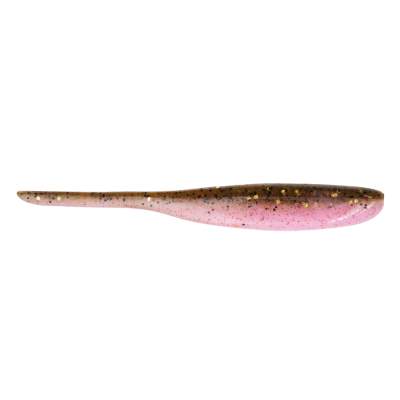 Keitech Shad Impact, 3 - 7,5cm - 2,1g - Green Punpkin Pink - 10Stück