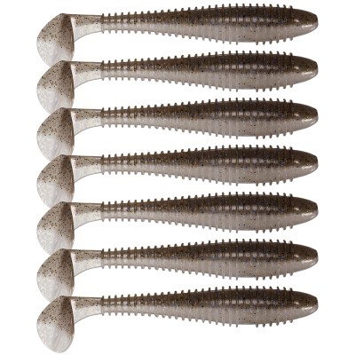 Keitech FAT Swing Impact 3,3 - 8,2cm - 6g - Electric Shad - 7Stück