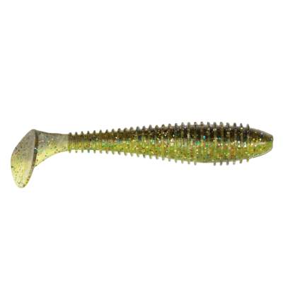 Keitech FAT Swing Impact Gummifisch 3,3 - 8,2cm - 6g - Smoky Yellow - 7Stück