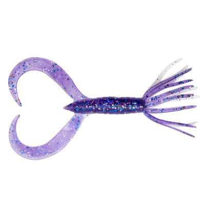 Keitech Little Spider, 2" - 4,8cm - 1,1g - Purple Ice Shad - 8Stück