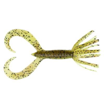 Keitech Little Spider 3 - 7,2cm - 1,7g - Green Pumpkin / Chartreuse - 8Stück