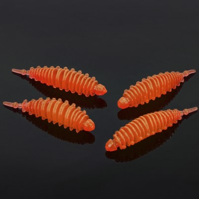 Troutlook Shaky Worms Forellengummi 6,0cm - 1,2g - Neon Orange