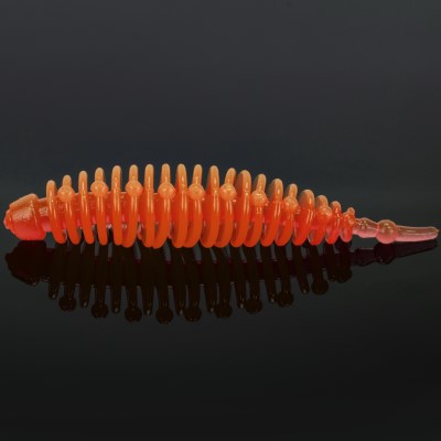 Troutlook Shaky Worms Forellengummi 6,0cm - 1,2g - Neon Orange