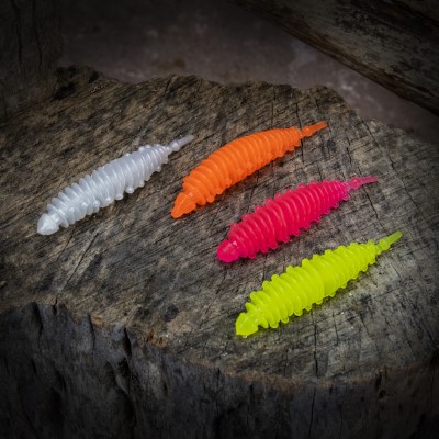 Troutlook Shaky Worms, 6,0cm - 1,2g - Neon Orange