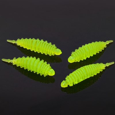 Troutlook Shaky Worms, 6,0cm - 1,2g - Neon Chartreuse