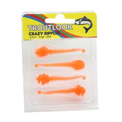 Troutlook Crazy Rippler, 5,50cm - 1g -Neon Orange