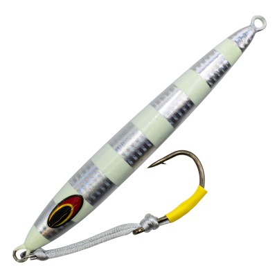 Speed- und Jigpilker Single Assist Hook 200g - Silver Glow