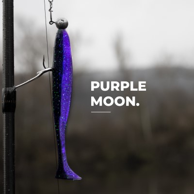 Senshu Breazy Shiner 5 Stück Gummifische 10cm - 5,37g - 5Stück - Purple Moon