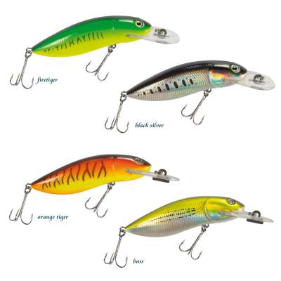 Wobbler Happy Bait mit Wechseltauchschaufel firetiger,