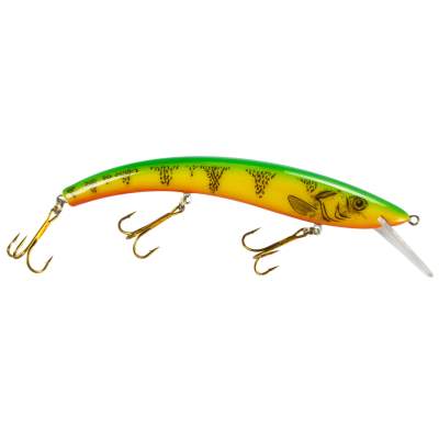 Der Zanderwobbler Wally Minnow SR yellow perch,