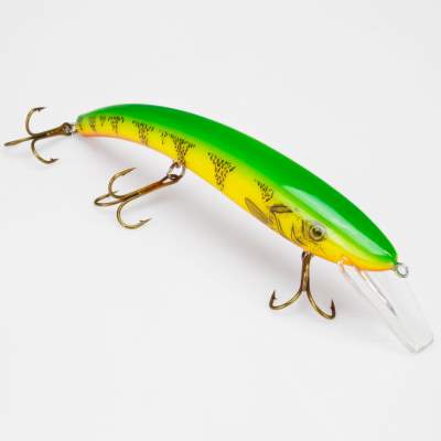 Der Zanderwobbler Wally Minnow SR yellow perch,