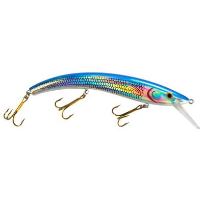 Der Zanderwobbler Wally Minnow SR blue silver flash