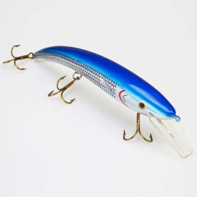 Der Zanderwobbler Wally Minnow SR blue silver flash,