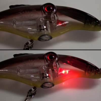 Lightning Pike Master Wobbler mit LED Blinklicht