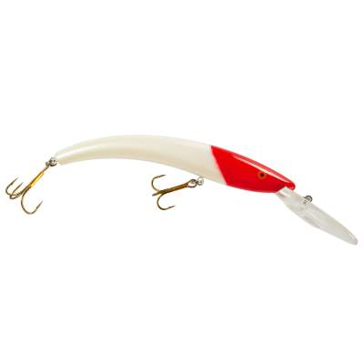 Der Zanderwobbler Deep Wally Minnow DR red head classic