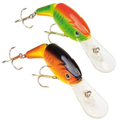 Jointed Shad DR Wobbler orange tiger,