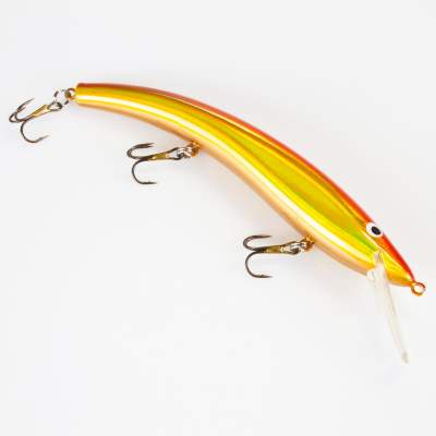 Der Zanderwobbler Wally Minnow SR gold red flash, gold red flash