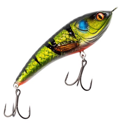 Forge of Lures ROLF 12.5 Version 3.0 - Jerkbait Floating - Perch - 12.5cm - 47g - 1 Stück