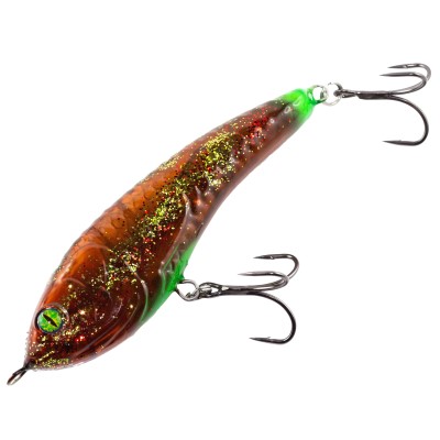 Forge of Lures ROLF 12.5 Version 3.0 - Jerkbait Floating - Motoroil - 12.5cm - 47g - 1 Stück