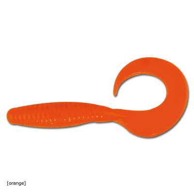 Angel Domäne Action Twister 6cm 8er Pack orange, 6cm - orange - 8Stück
