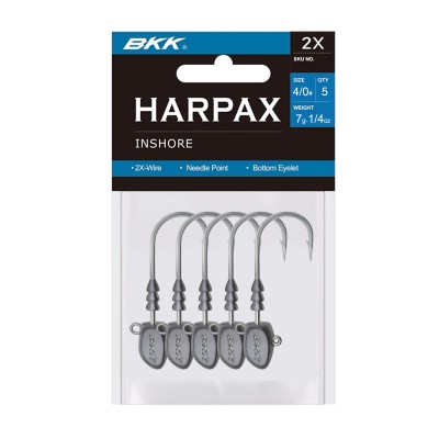 BKK Harpax Inshore, 7g - 5Stück - Gr.4/0