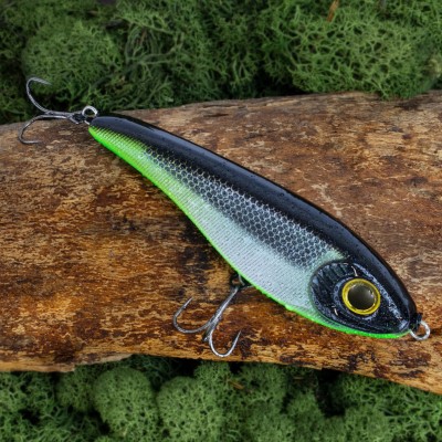 Senshu Butcher Jerk Jerkbait 6.8cm - UV Secret Roach - 9g - 1 Stück